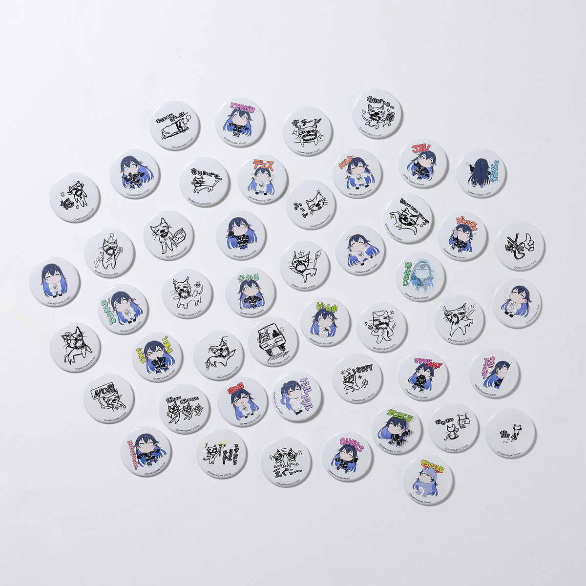 【幸祜】ランダム缶バッジ全48種（幸祜＋ネ祜LINEスタンプ）／3rd ONE-MAN LIVE「PLAYER Ⅲ」OFFICIAL GOODS 第二弾