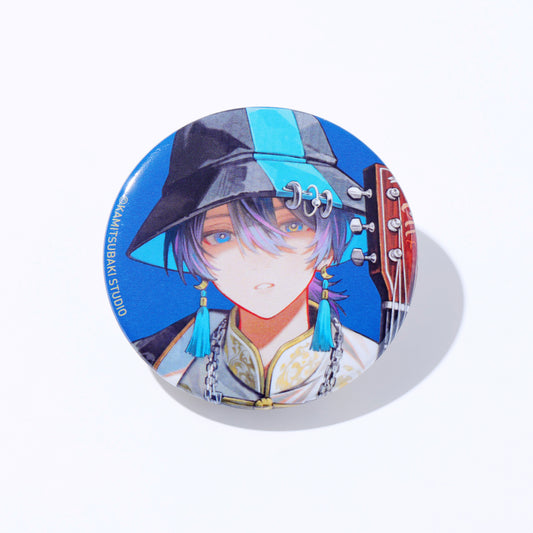 【詩道】缶バッジ 詩道 ver.／3rd ONE-MAN LIVE「月響 -GEKKYO-」OFFICIAL GOODS 第2弾