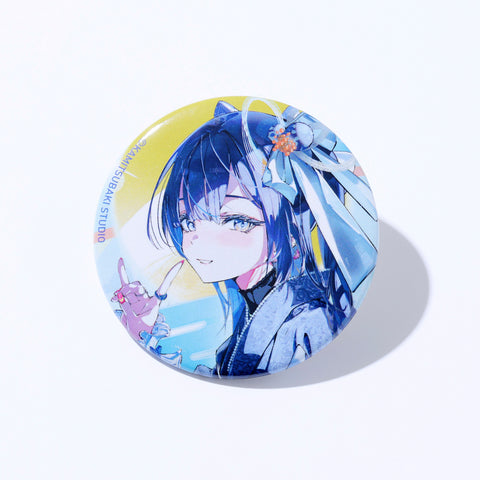 【詩道】缶バッジ 詩月 ver.／3rd ONE-MAN LIVE「月響 -GEKKYO-」OFFICIAL GOODS 第2弾