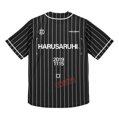 【春猿火】Baseball Shirt – Team HARUSARUHI／KAMITSUBAKI WARS 2025 神椿後楽園戦線 KAMITSUBAKI XPERIENCE