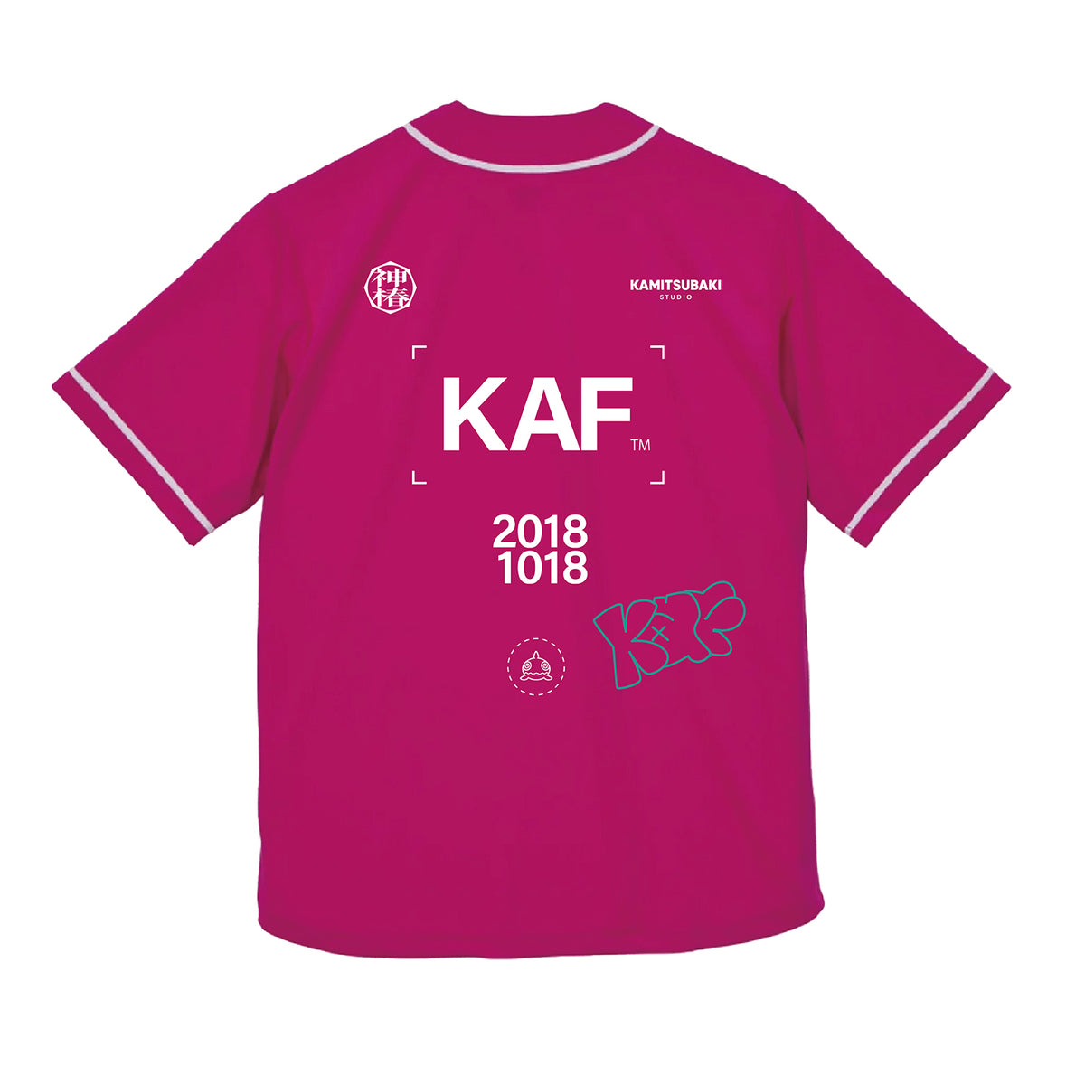 【花譜】Baseball Shirt – Team KAF／KAMITSUBAKI WARS 2025 神椿後楽園戦線 KAMITSUBAKI XPERIENCE