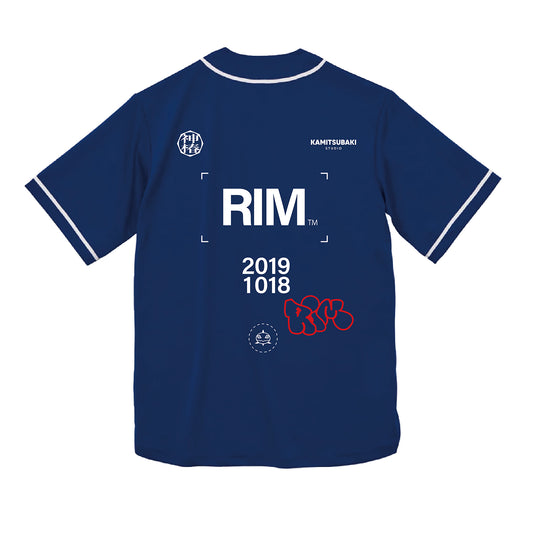 【理芽】Baseball Shirt – Team RIM／KAMITSUBAKI WARS 2025 神椿後楽園戦線 KAMITSUBAKI XPERIENCE