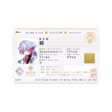 画像をギャラリービューアに読み込む, 【STRANGE EDEN】市民カード風ステッカー（赤豪区・青灯区・黄道区）／STRANGE EDEN OFFICIAL GOODS vol.1
