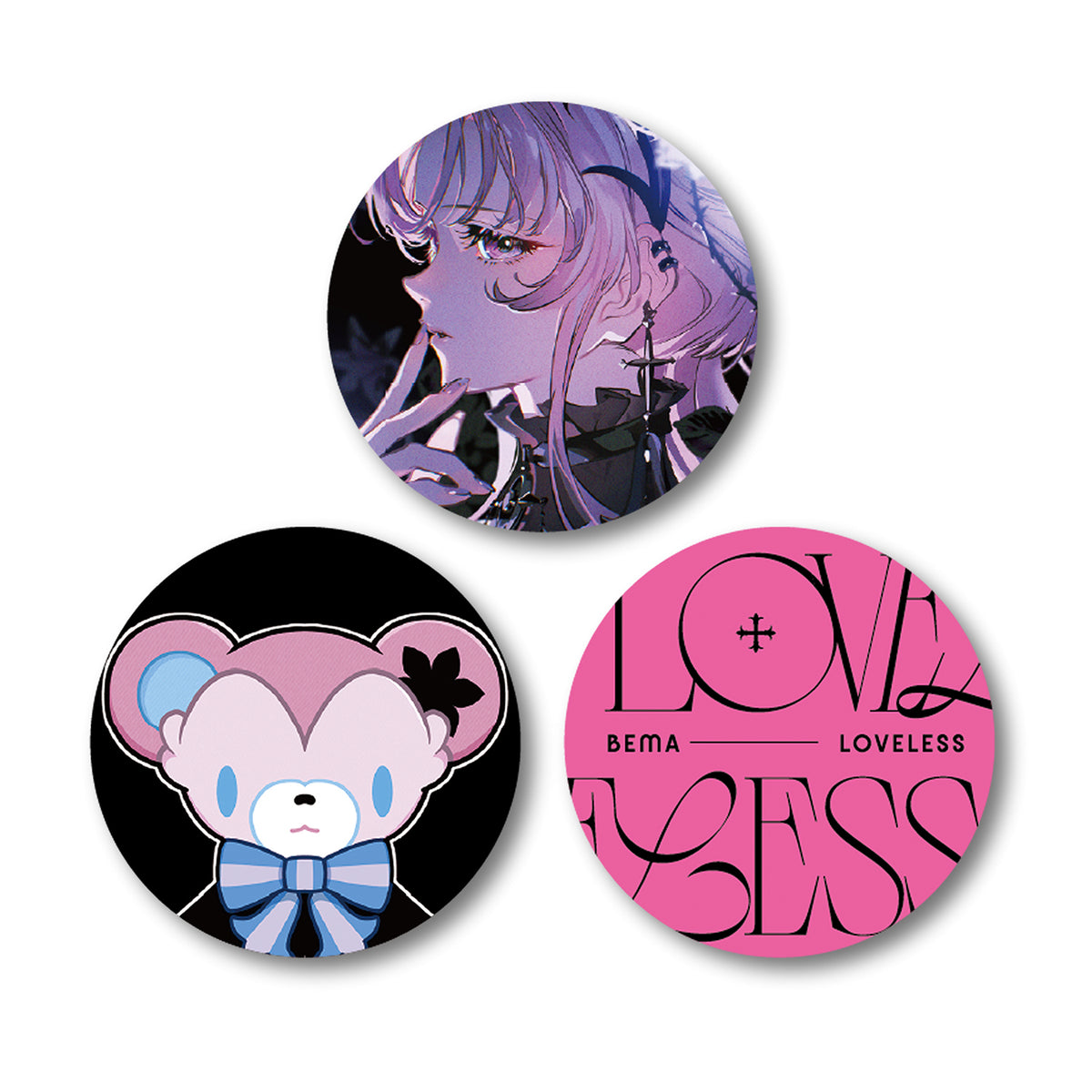 【琶舞】1st Album「LOVELESS」COMPLETE. ver.／明透・琶舞 TWO-MAN LIVE「I」OFFICIAL GOODS & 明透 3rd Album「BELOVED」/ 琶舞 1st Album「LOVELESS」