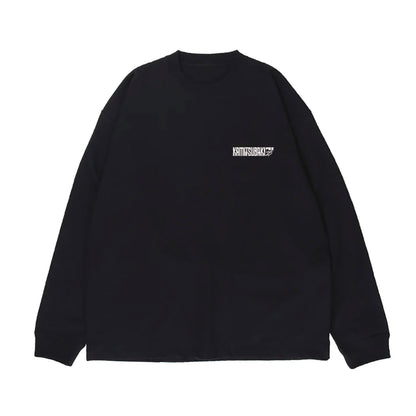 【KAMITSUBAKI STUDIO】ビックシルエット ロングスリーブTシャツ カラービジュアル ver.／BLACK／KAMITSUBAKI FES ’25 OUR ONE-DAY WAR