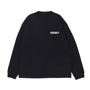 【KAMITSUBAKI STUDIO】ビックシルエット ロングスリーブTシャツ カラービジュアル ver.／BLACK／KAMITSUBAKI FES ’25 OUR ONE-DAY WAR