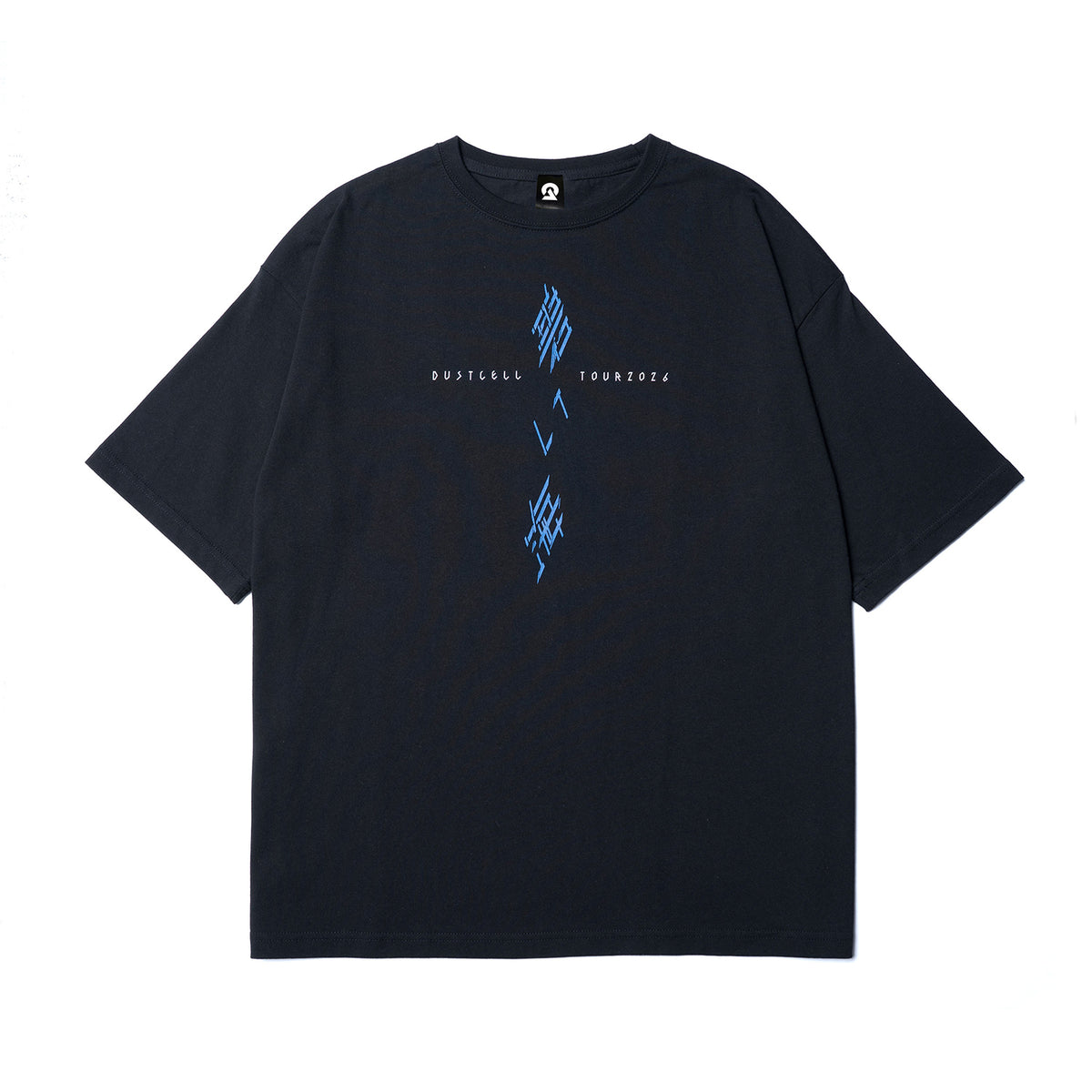 【DUSTCELL】ビックシルエットTシャツ／BLACK／DUSTCELL TOUR 2026「碧い海」