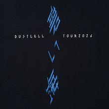 画像をギャラリービューアに読み込む, 【DUSTCELL】ビックシルエットTシャツ／BLACK／DUSTCELL TOUR 2026「碧い海」
