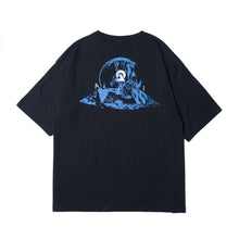 画像をギャラリービューアに読み込む, 【DUSTCELL】ビックシルエットTシャツ／BLACK／DUSTCELL TOUR 2026「碧い海」

