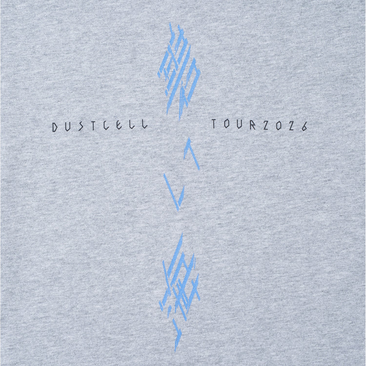 DUSTCELL】ビックシルエットTシャツ／MIX GRAY／DUSTCELL TOUR 2026