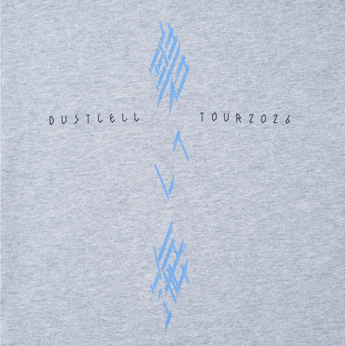 【DUSTCELL】ビックシルエットTシャツ／MIX GRAY／DUSTCELL TOUR 2026「碧い海」
