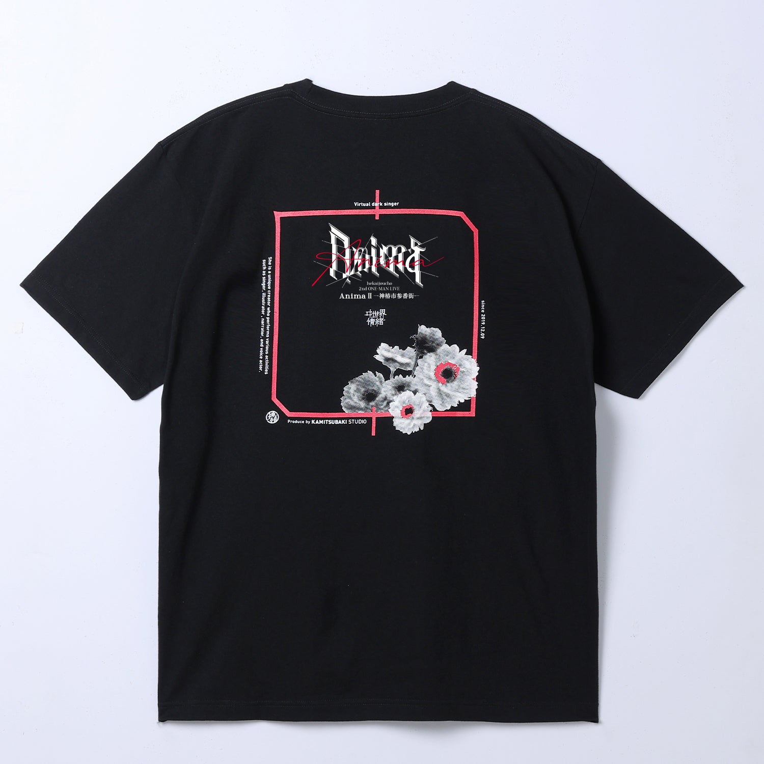 ヰ世界情緒】Tシャツ／BLACK／SINKA LIVE SERIES EP.Ⅰ ヰ世界