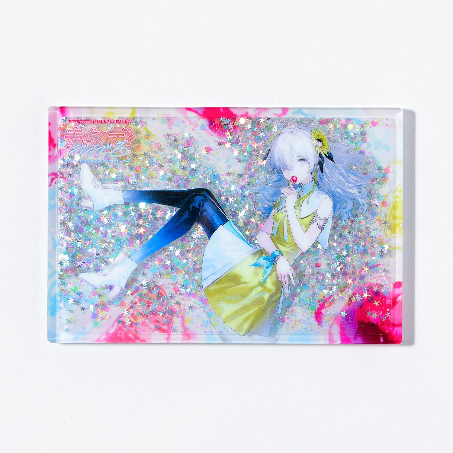 神椿　ヰ世界情緒　CANDY LIVE 3種セット ヰ世界情緒】グリッターアクリルブロック／STREAMING COVER LIVE