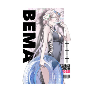【明透】ブロマイド収納ケース（明透・琶舞 ブロマイド Summer Ver. 付き）／2nd ONE-MAN LIVE「BIRTH」&4周年記念イベント「さまーすくーる ASCHOOL!」memorial goods