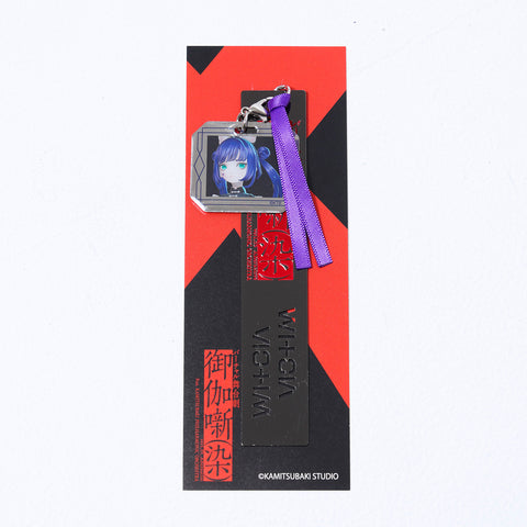 【御伽噺】メタルブックマーク（ルノア）／バーチャル舞台劇「御伽噺（染）ver1.35」OFFICIAL GOODS