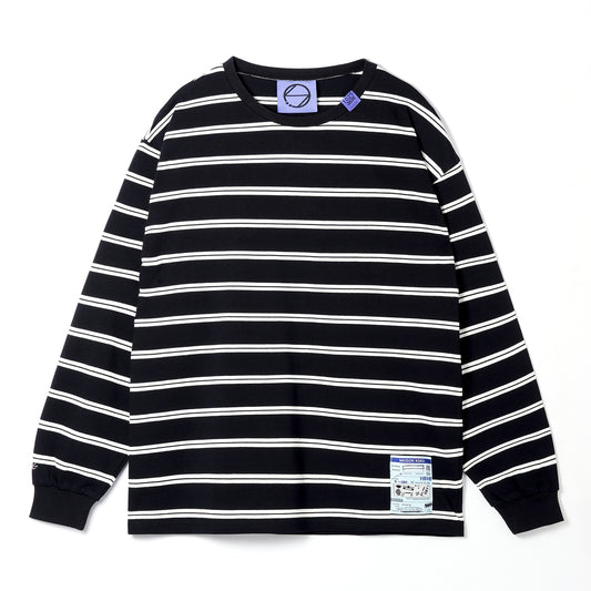 【幸祜】K.T.R BORDER LONG T-SHIRT／MAISON KOKO -2026 Spring Collection-