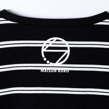 画像をギャラリービューアに読み込む, 【幸祜】K.T.R BORDER LONG T-SHIRT／MAISON KOKO -2026 Spring Collection-
