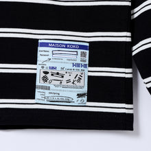 画像をギャラリービューアに読み込む, 【幸祜】K.T.R BORDER LONG T-SHIRT／MAISON KOKO -2026 Spring Collection-
