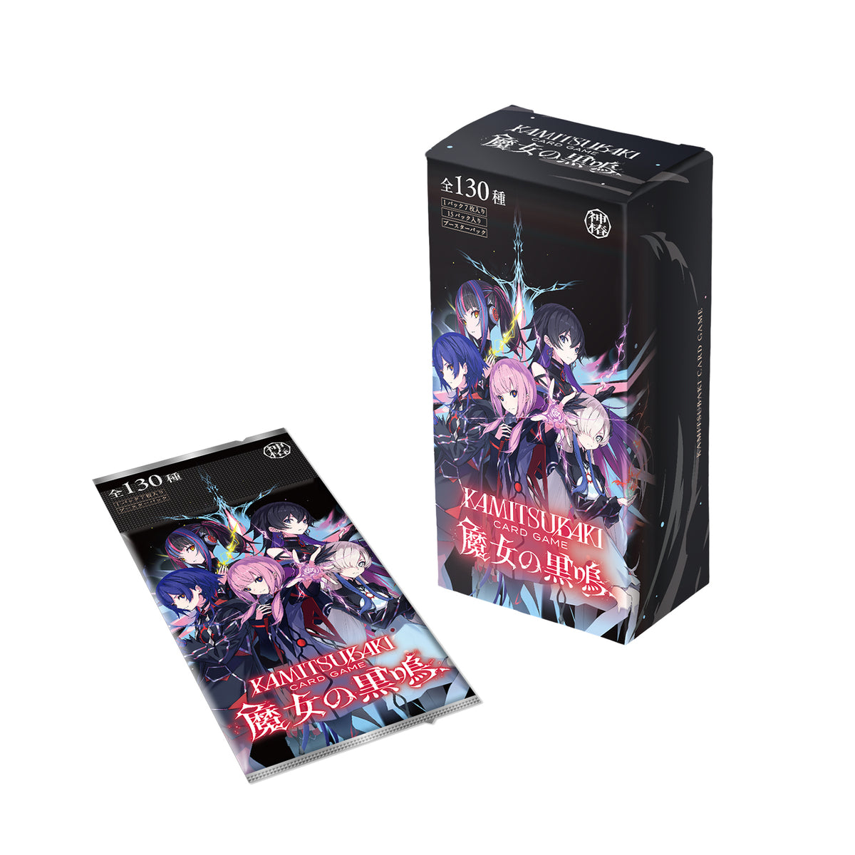 【神椿TCG】「魔女の黒鳴」BOX／KAMITSUBAKI CARD GAME ブースターパック第4弾 ＆ OFFICIAL GOODS