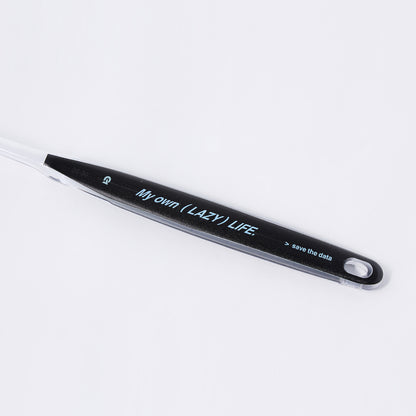 【DUSTCELL】「LAZY」歯ブラシ／BLACK／EXHIBITION「DUSTCELL apt. -apartment- 」OFFICIAL GOODS