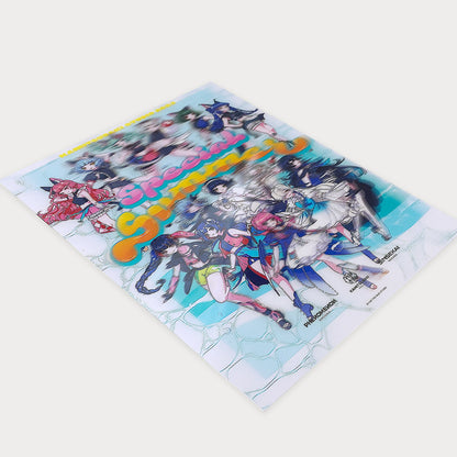 【KAMITSUBAKI STUDIO】Virtual Artist レンチキュラー大判ステッカー／KAMITSUBAKI STUDIO 2023 Special Summer goods