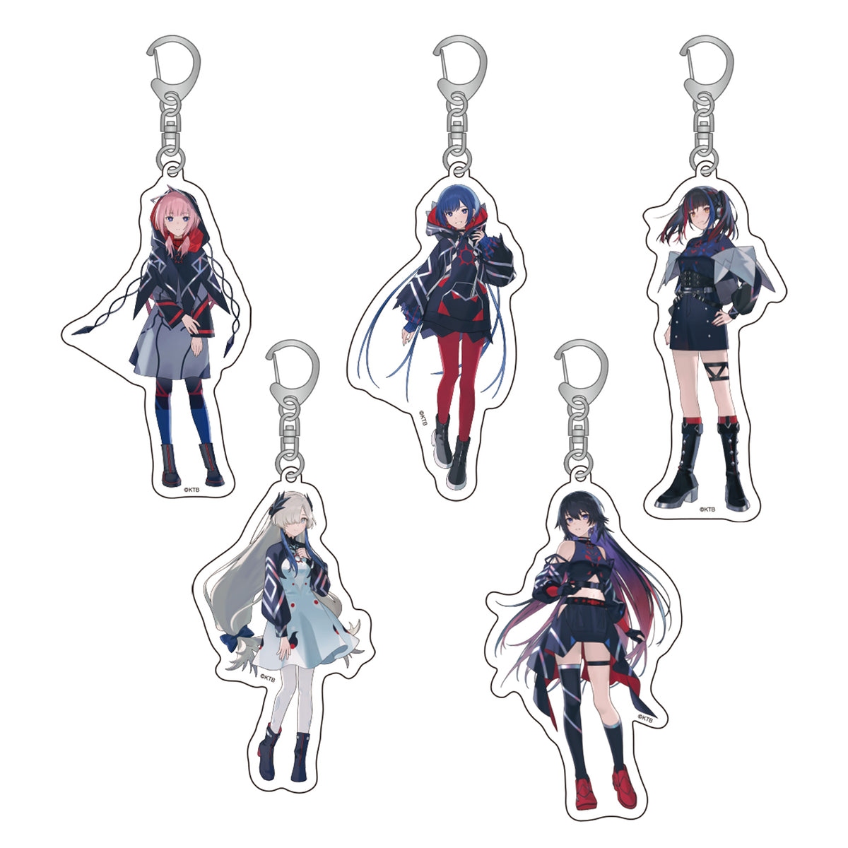【V.W.P】アクリルキーホルダー New Year Illustration ver.／4th ONE-MAN LIVE「現象Ⅳ -反転運命-」OFFICIAL GOODS 第二弾