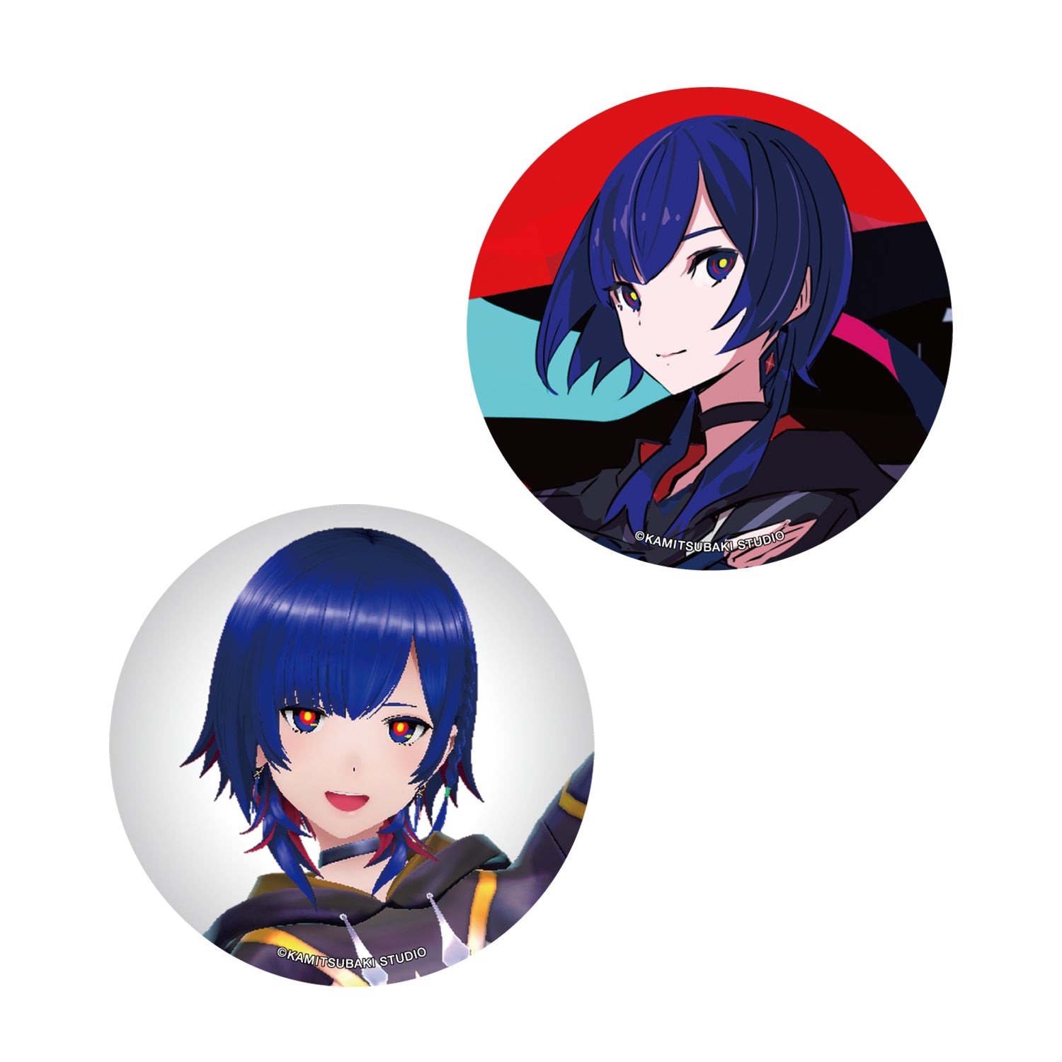 V.W.P】缶バッジセット 理芽／SINKA LIVE SERIES EP. Ⅵ V.W.P 3rd ONE