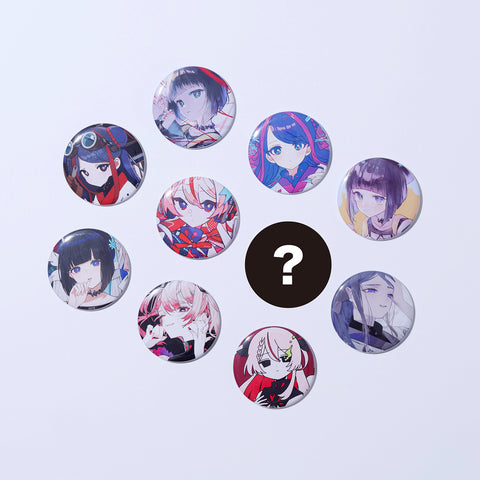 【少女革命計画】ランダム缶バッジ（全10種）／心世紀 Virtual mini Live「Petalstride -鼓動-」OFFICIAL GOODS