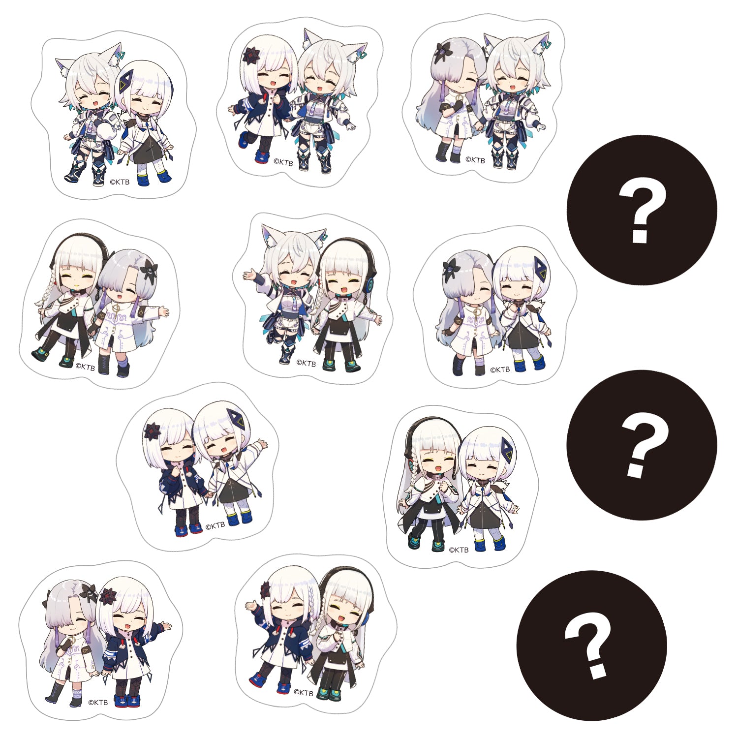 神椿市建設中。】ランダム缶バッジ（全20種）／「神椿市協奏中。」1st