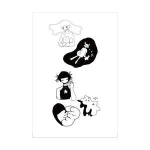 【廻花】ポストカードD／廻花展「くるくる」OFFICIAL GOODS