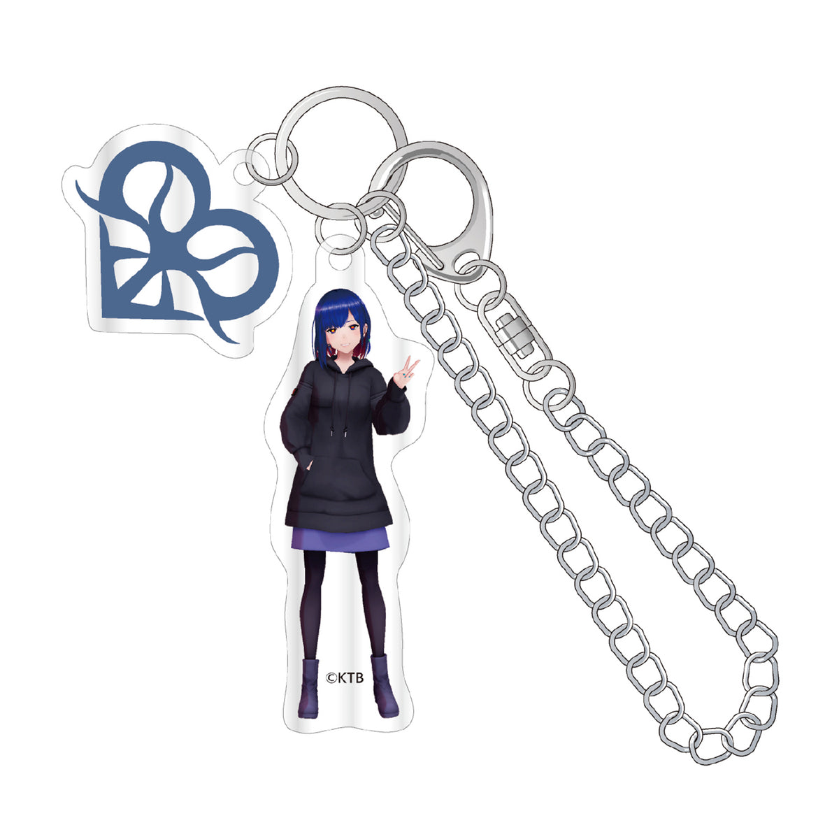 【神椿市建設中。】2連バッグチャーム谷置狸眼／VIRTUAL REALITY＆OFFICIAL GOODS