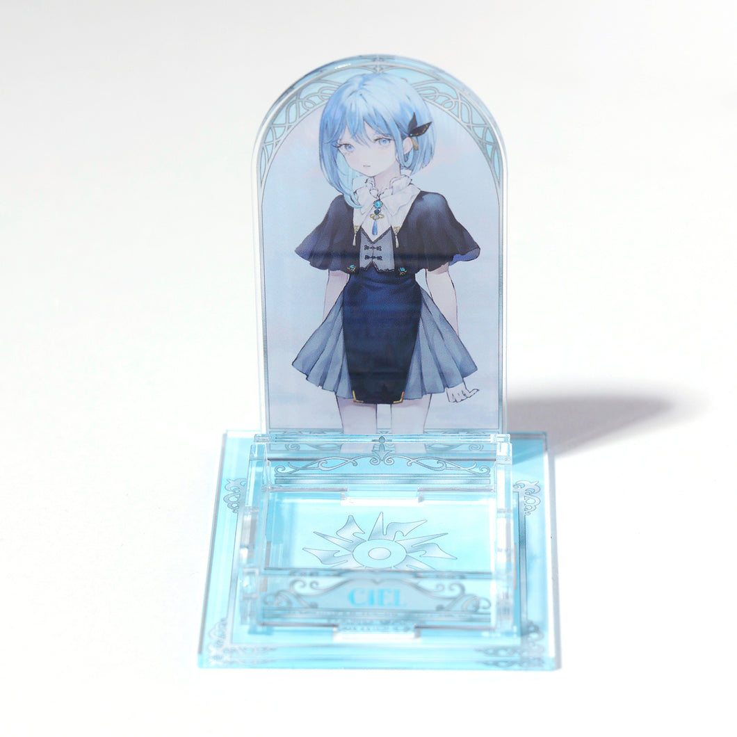 【神椿TCG】ユーティリティケースアクスタ CIEL／KAMITSUBAKI CARD GAME ブースターパック第4弾 ＆ OFFICIAL GOODS