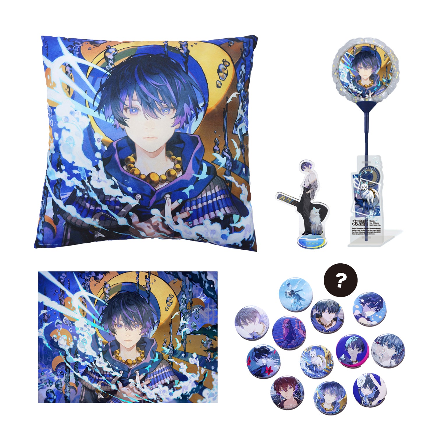 詩道】コンプリートセット／1st ALBUM「水響」& OFFICIAL GOODS
