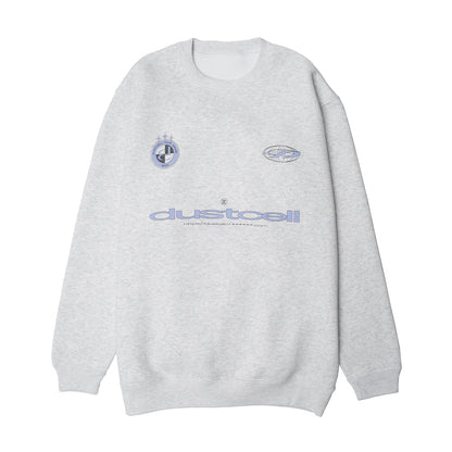 【DUSTCELL】「光」グラフィッククルーネックスウェット／ASH GRAY／DUSTCELL TOUR 2024「光」第二弾