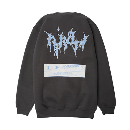 【DUSTCELL】「光」グラフィッククルーネックスウェット／DARK GRAY／DUSTCELL TOUR 2024「光」第二弾