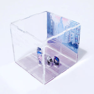 神椿市建設中。】ピクセルアートイラストアクリルキューブ／「神椿學園