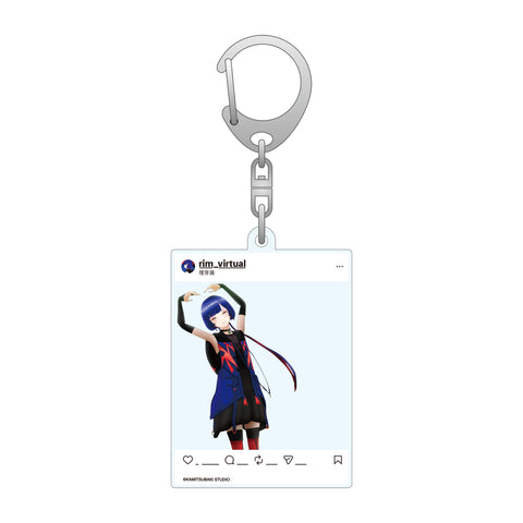 【理芽】フォトフレーム風アクリルキーホルダー／理芽展 -THE EXHIBITION-