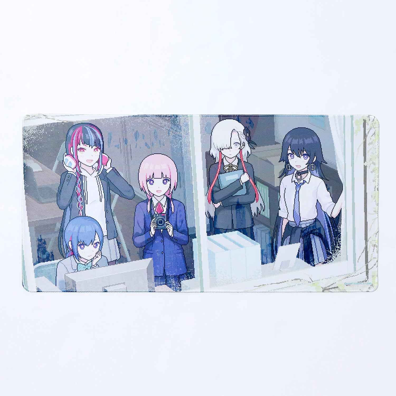 神椿市建設中。】デスクマット／「神椿學園新聞部」OFFICIAL GOODS
