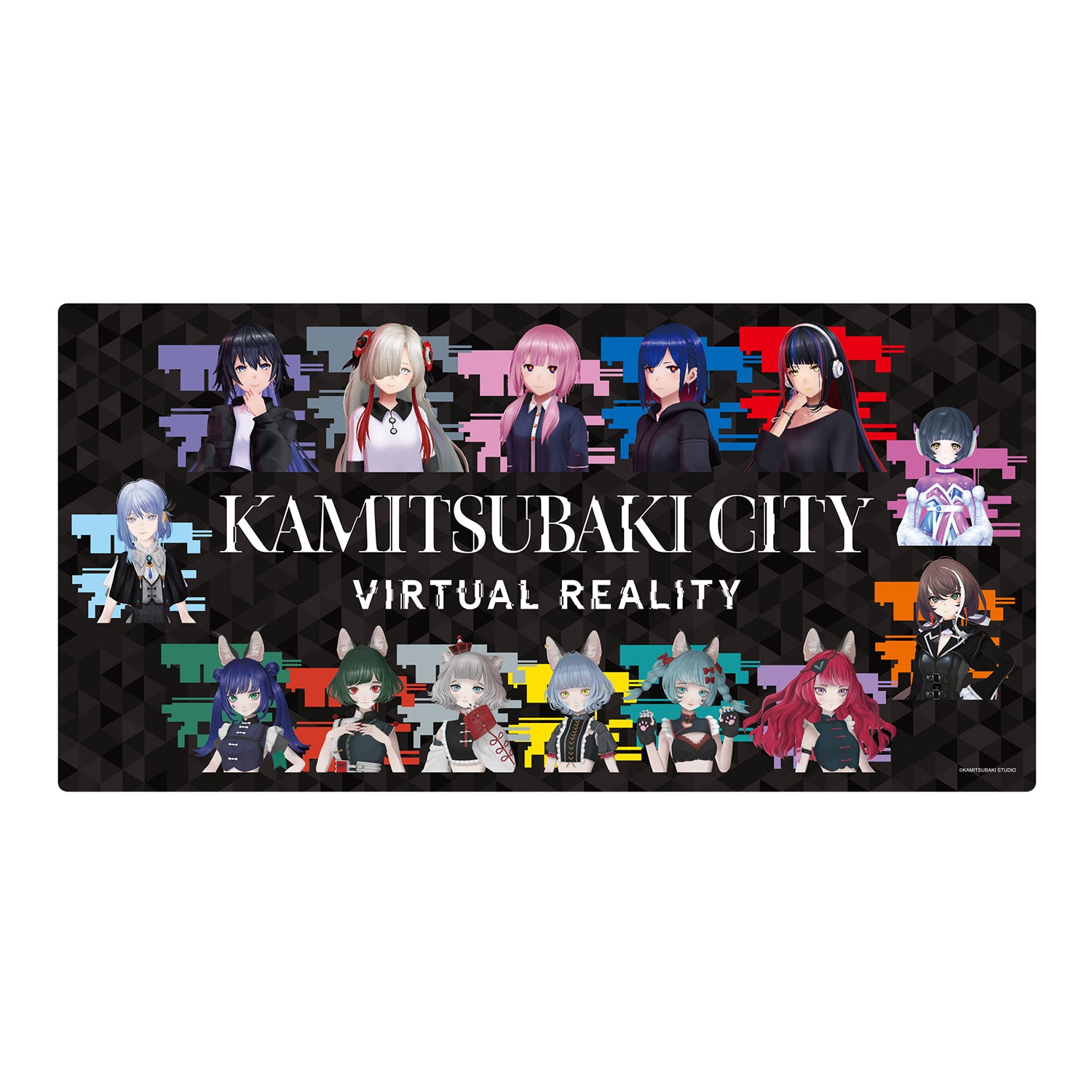 神椿市建設中。】デスクマット／VIRTUAL REALITY OFFICIAL GOODS 第二