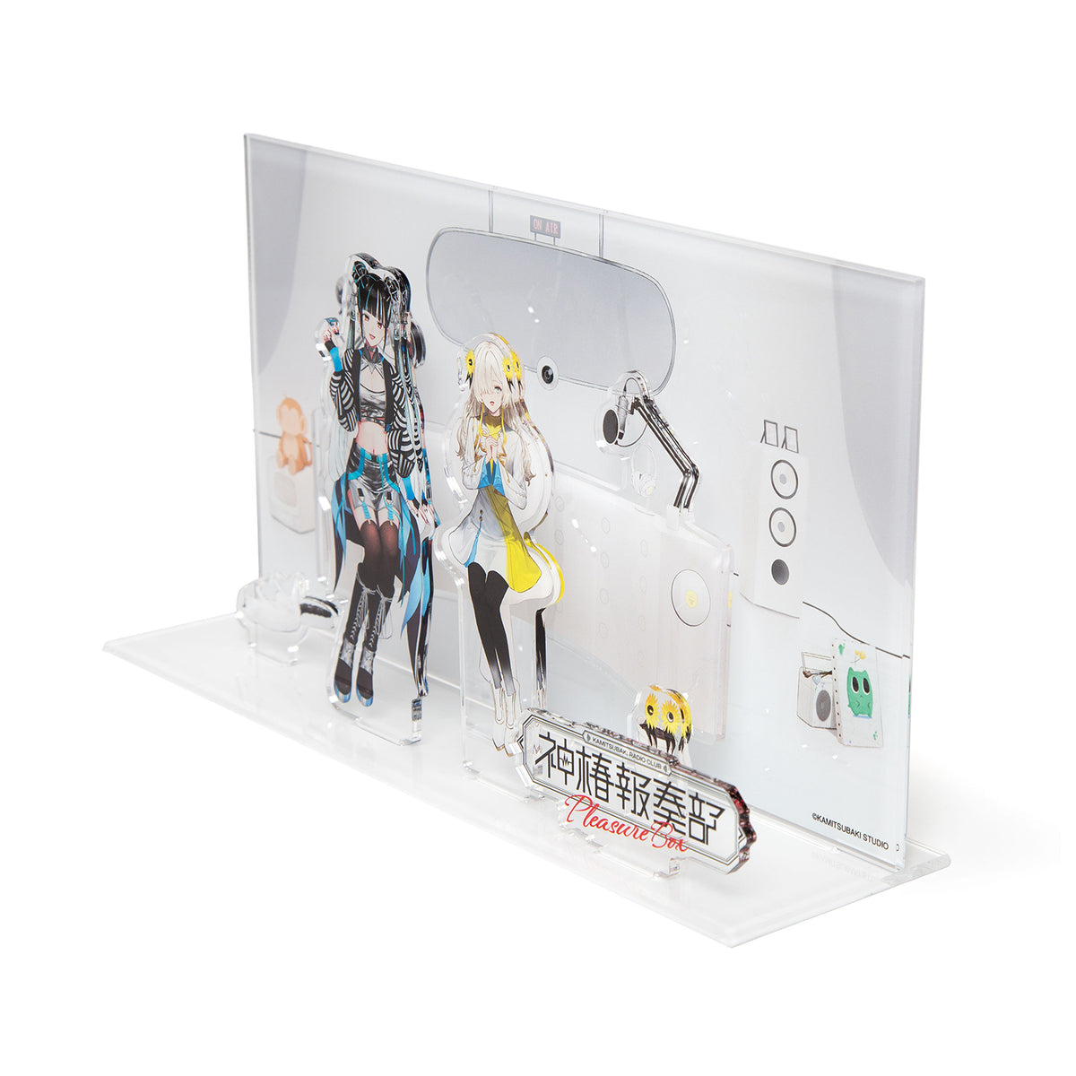 【春猿火×ヰ世界情緒】アクリルジオラマ／神椿報奏部 Pleasure Box & OFFICIAL GOODS