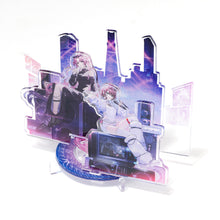 画像をギャラリービューアに読み込む, 【明透・琶舞】アクリルジオラマスタンド  Cross Night LIVE ver.／virtual mini live「Cross Night LIVE」official goods
