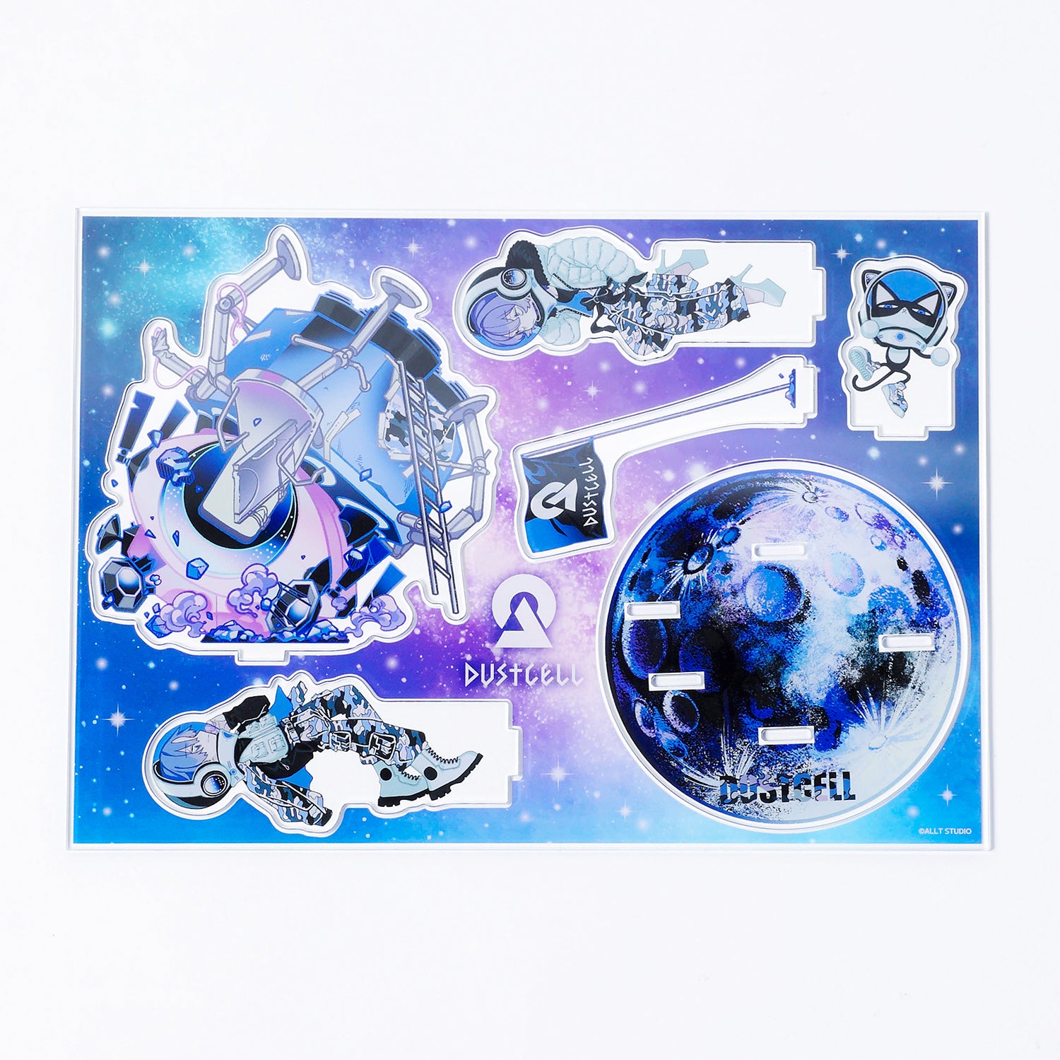パノラマ ジオラマ (クリア) DUSTCELL】アクリルジオラマ／DUSTCELL LIVE 2025「月の裏」 – FINDME
