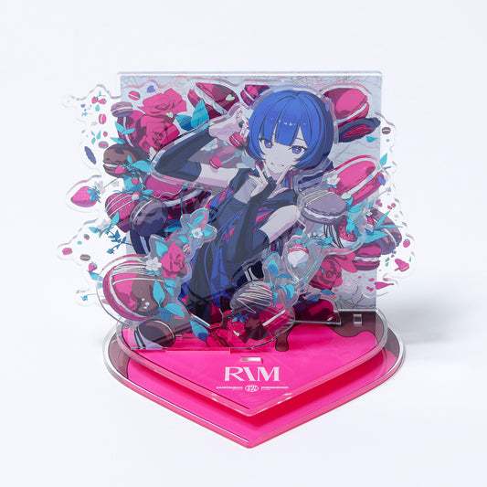 【理芽】「CHOCOLATE LIVE 4」アクリルジオラマスタンド／4th Cover Live Album「CHOCOLATE LIVE 4」