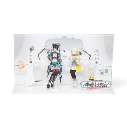 【春猿火×ヰ世界情緒】アクリルジオラマ／神椿報奏部 Pleasure Box & OFFICIAL GOODS