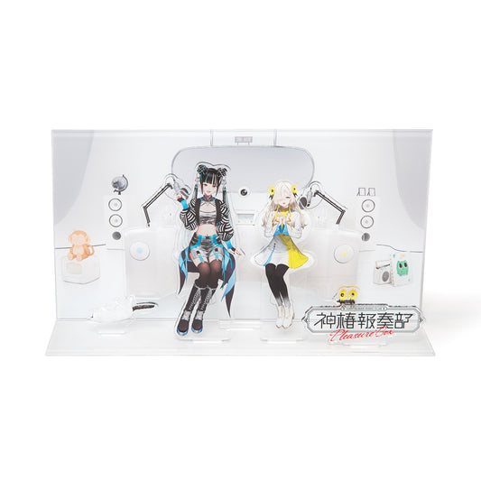 【春猿火×ヰ世界情緒】アクリルジオラマ／神椿報奏部 Pleasure Box & OFFICIAL GOODS