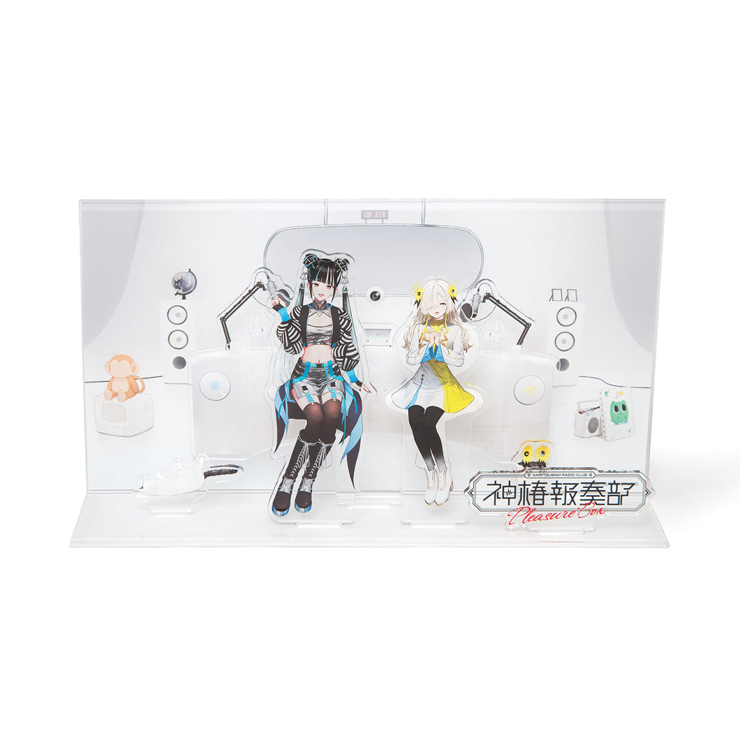 【春猿火×ヰ世界情緒】アクリルジオラマ／神椿報奏部 Pleasure Box & OFFICIAL GOODS