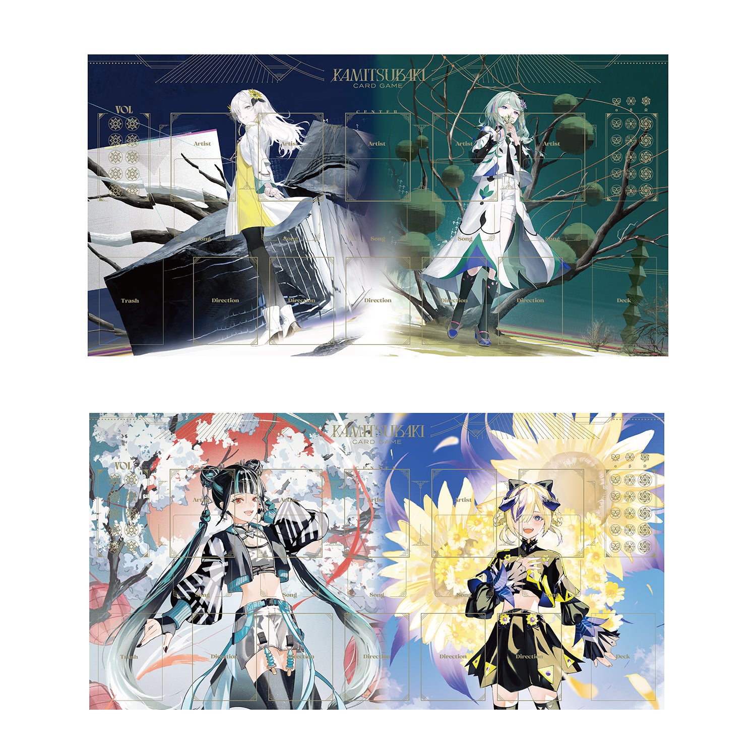 神椿TCG】スターターデッキ デラックスセット（春猿火・夕凪機＆ヰ世界