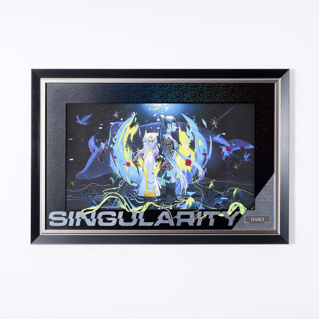 【春猿火×ヰ世界情緒】ホログラム額装アート／TWO-MAN LIVE「Singularity Live Vol.4」OFFICIAL GOODS 第二弾＆ Blu-ray