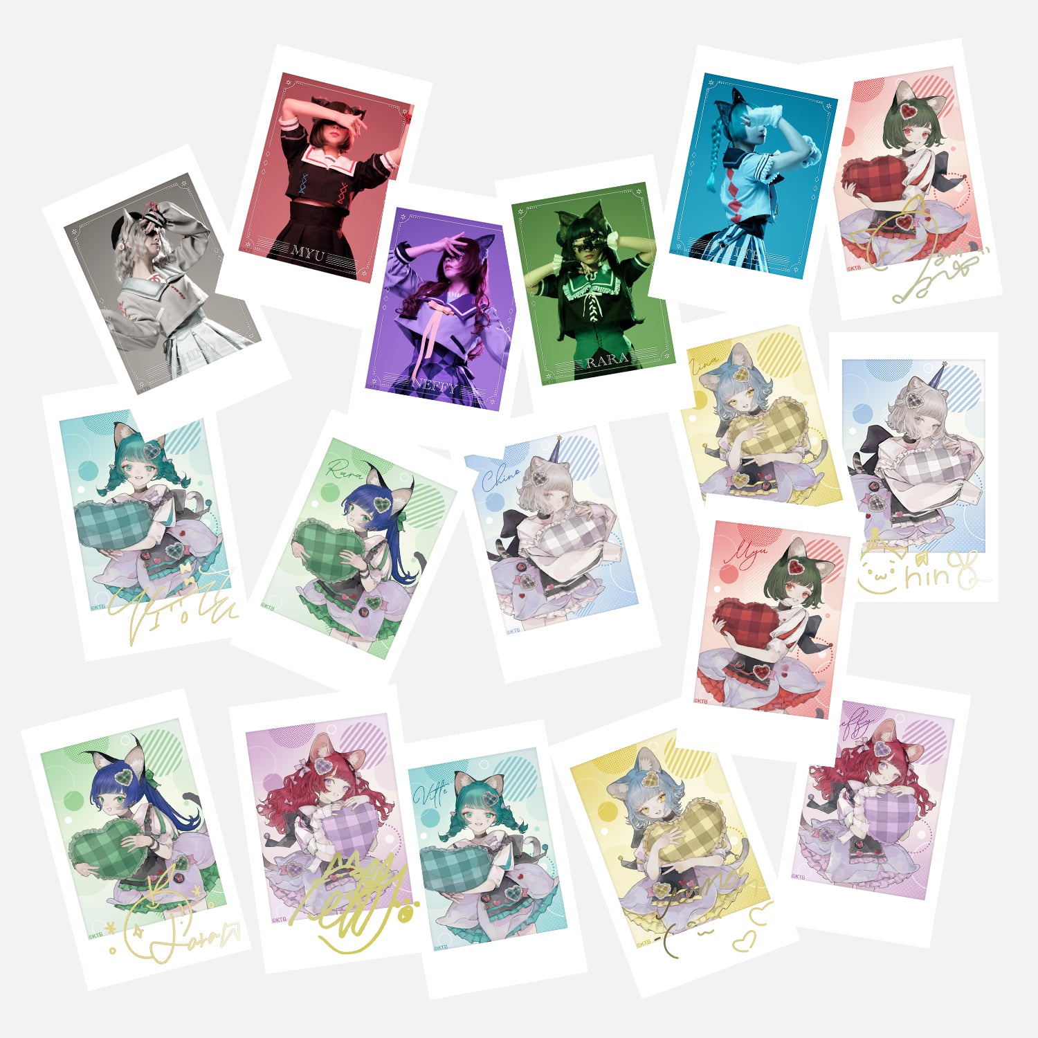 VALIS ランダムインスタントフォト風カード セット 無限ミーティング VALIS】ランダムインスタントフォト風カード（3枚入り）／TALK