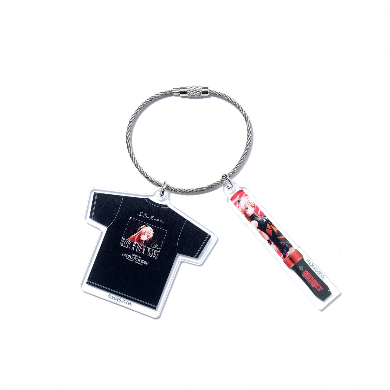 ベースショップ　アクリルブロックチャーム　昏Colors 26個 未開封10月〜 KAMITSUBAKI STUDIO】アクリルチャームキーホルダー C／KAMITSUBAKI